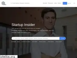 Sites similar to startup-insider.com