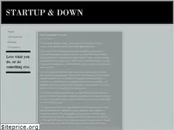 Sites similar to startupanddown.com
