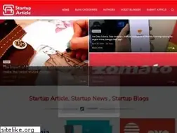 Sites similar to startuparticle.com
