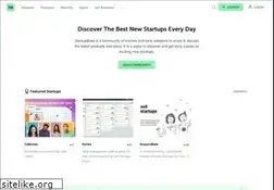 Sites similar to startupbase.io
