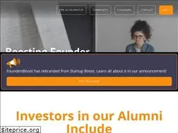 Sites similar to startupboost.org