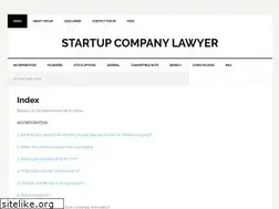 Sites similar to startupcompanylawyer.com