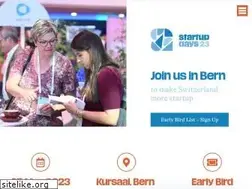 Sites similar to startupdays.ch