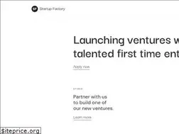 Sites similar to startupfactory.be