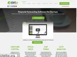Sites similar to startupfinancialmodel.com