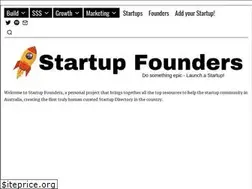 Sites similar to startupfounders.com.au