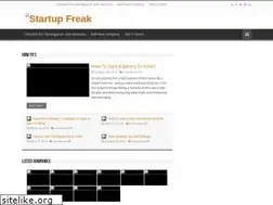 Sites similar to startupfreak.com