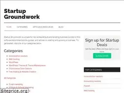 Sites similar to startupgroundwork.com