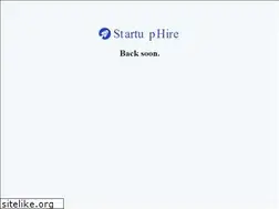 Sites similar to startuphire.com