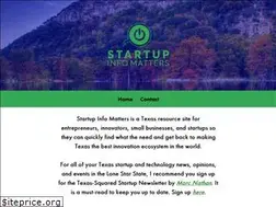 Sites similar to startupinfomatters.com