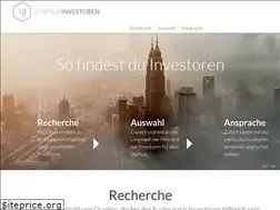 Sites similar to startupinvestoren.de