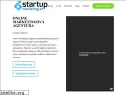 Sites similar to startupmarketing.sk