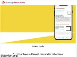 Sites similar to startupresources.io