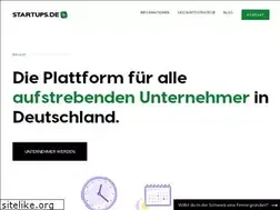 Sites similar to startups.de