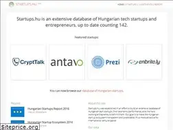 Sites similar to startups.hu