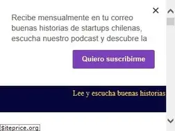 Sites similar to startupschilenas.cl