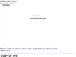 Sites similar to startupsforgood.com