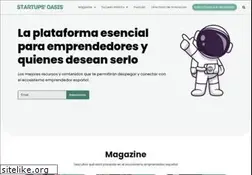 Sites similar to startupsoasis.com