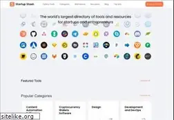 Sites similar to startupstash.com
