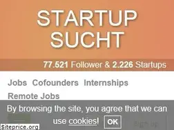 Sites similar to startupsucht.com