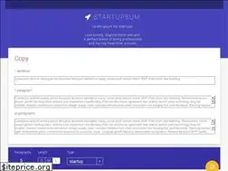 Sites similar to startupsum.com