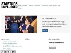 Sites similar to startupsunplugged.com