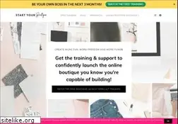 Sites similar to startyourboutique.com