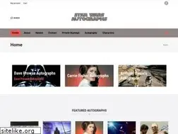 Sites similar to starwarsautographs.net