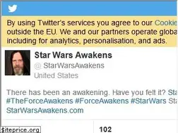 Sites similar to starwarsawakens.com