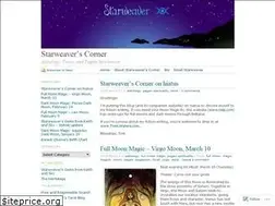 Sites similar to starweaverwitch.wordpress.com