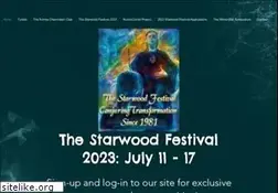 Sites similar to starwoodfestival.com