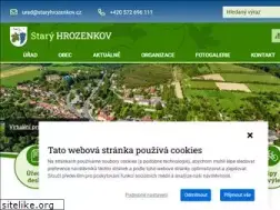 Sites similar to staryhrozenkov.cz