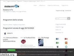 Sites similar to stasera-in-tv.it