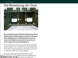 Sites similar to stasibesetzung.de