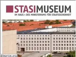Sites similar to stasimuseum.de