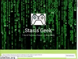 Sites similar to stasis-geek.com