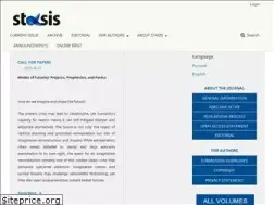 Sites similar to stasisjournal.net