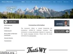 Sites similar to state.wy.us
