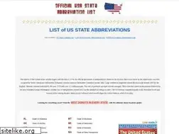 Sites similar to stateabbreviationlist.com