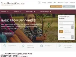 Sites similar to statebankofchilton.com