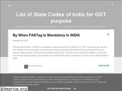 Sites similar to statecodesofindia.blogspot.com