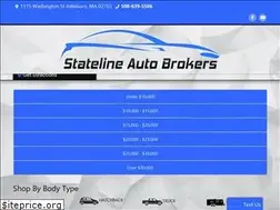 Sites similar to statelineautobrokersma.com