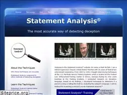 Sites similar to statementanalysis.com