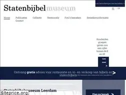Sites similar to statenbijbelmuseum.nl