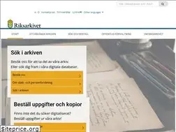 Sites similar to statensarkiv.se