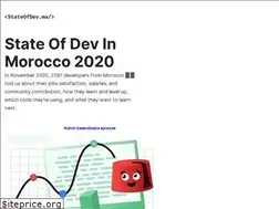 Sites similar to stateofdev.ma
