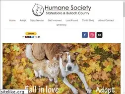 Sites similar to statesborohumane.org