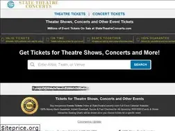 Sites similar to statetheatreconcerts.com