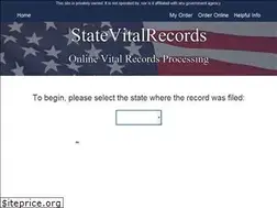 Sites similar to statevitalrecords.org