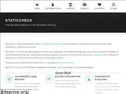 Sites similar to staticcheck.io